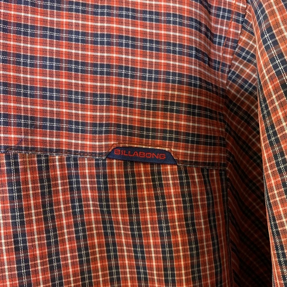 Men’s Billabong Plaid Camp Shirt - Picture 10 of 14